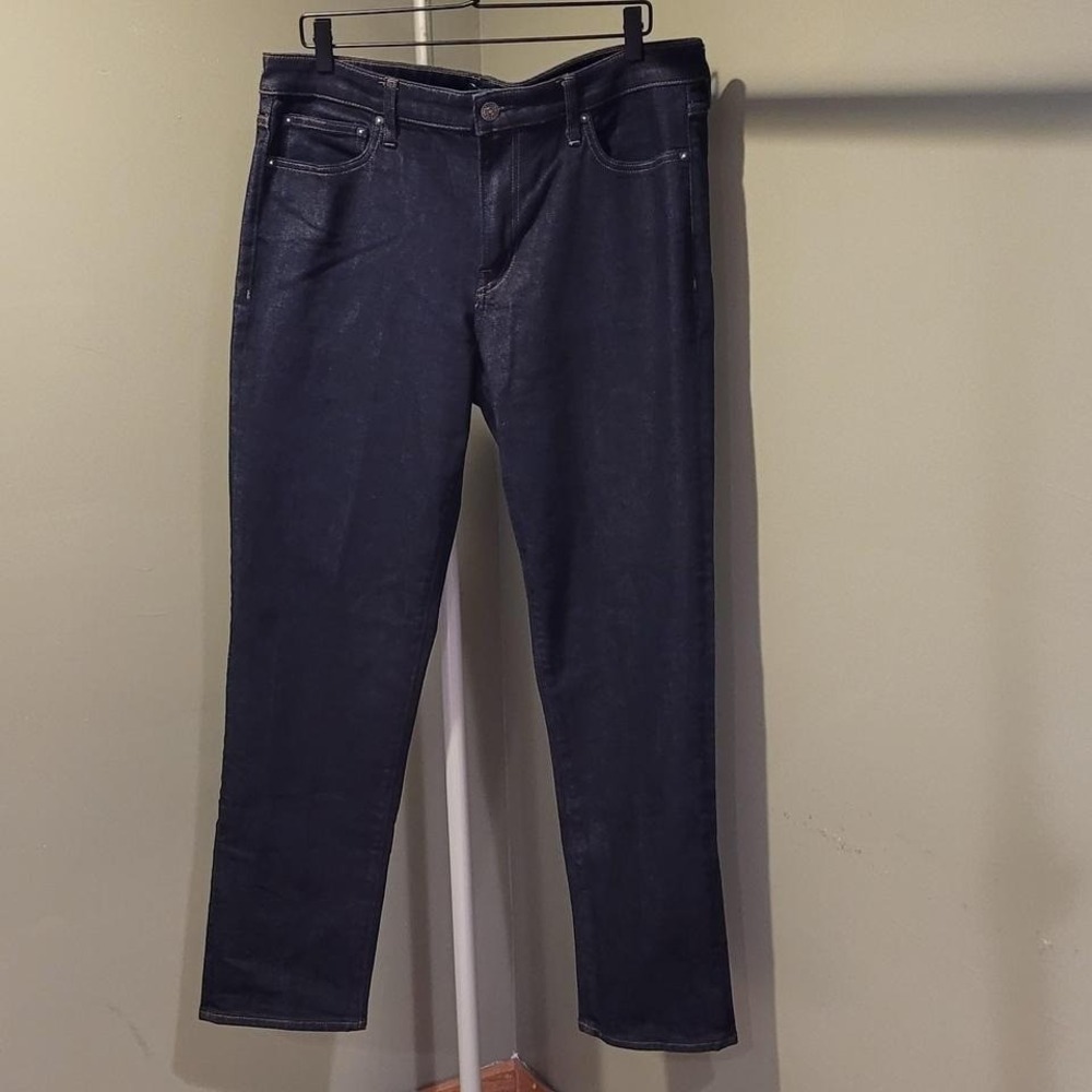 Express Straight Leg‎ Jeans, Men's Size 36x34, Dark Wash Denim